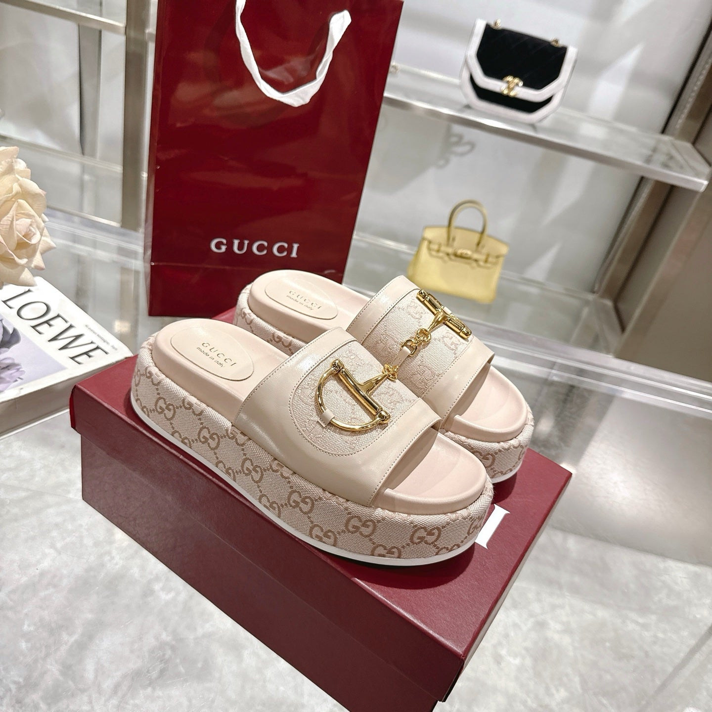 Gucci Platform Slide