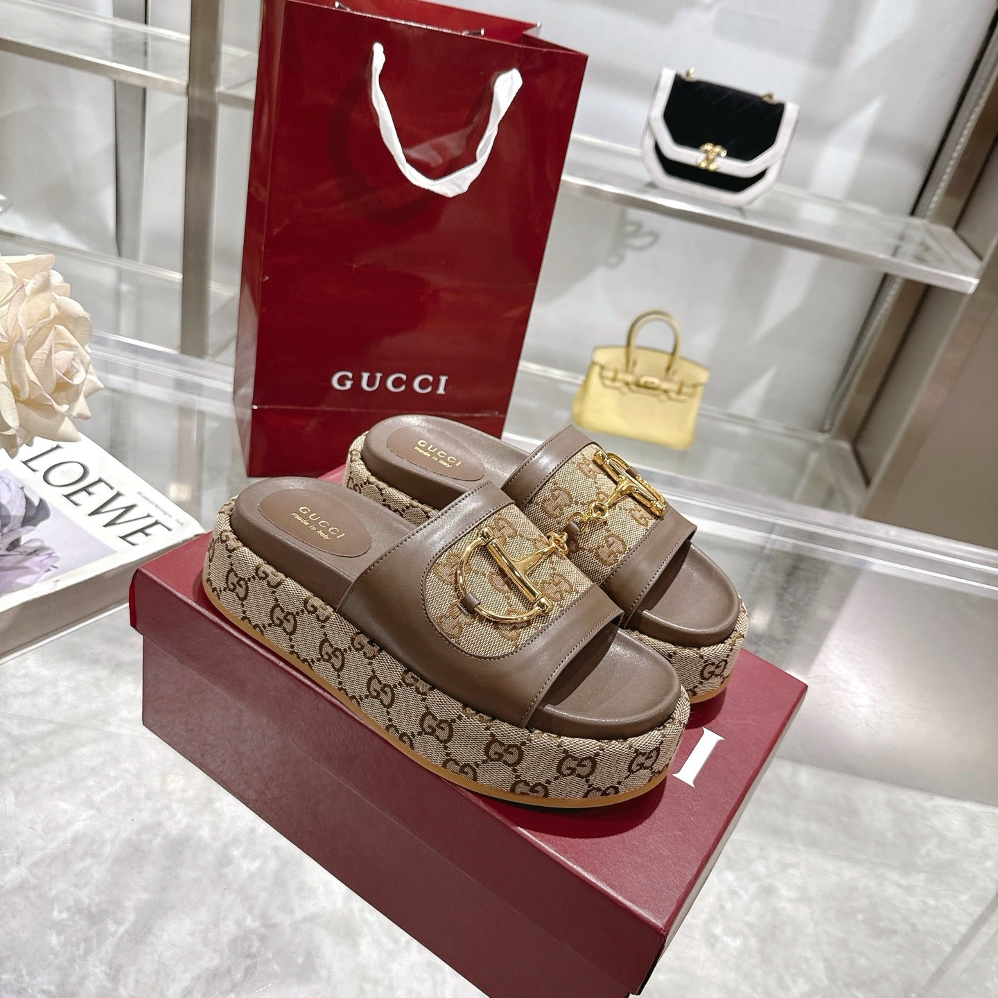 Gucci Platform Slide