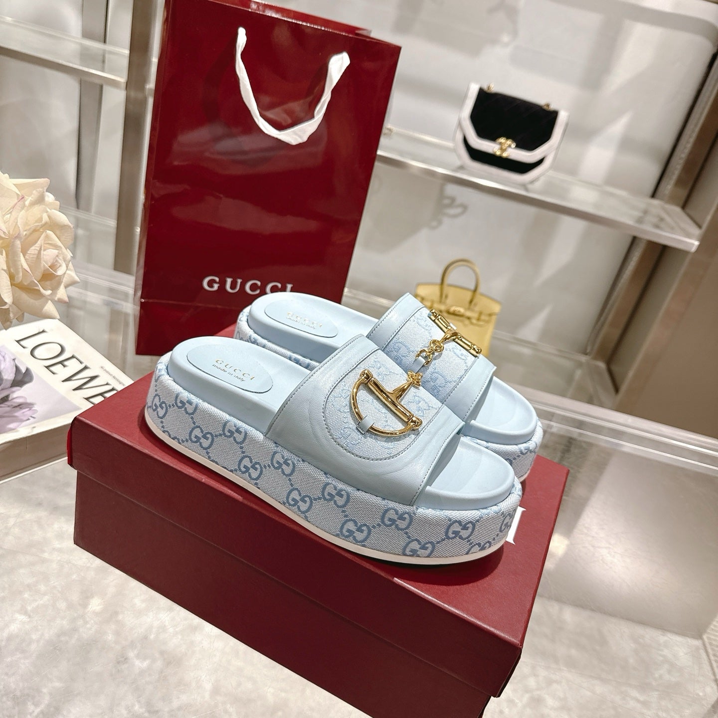 Gucci Platform Slide
