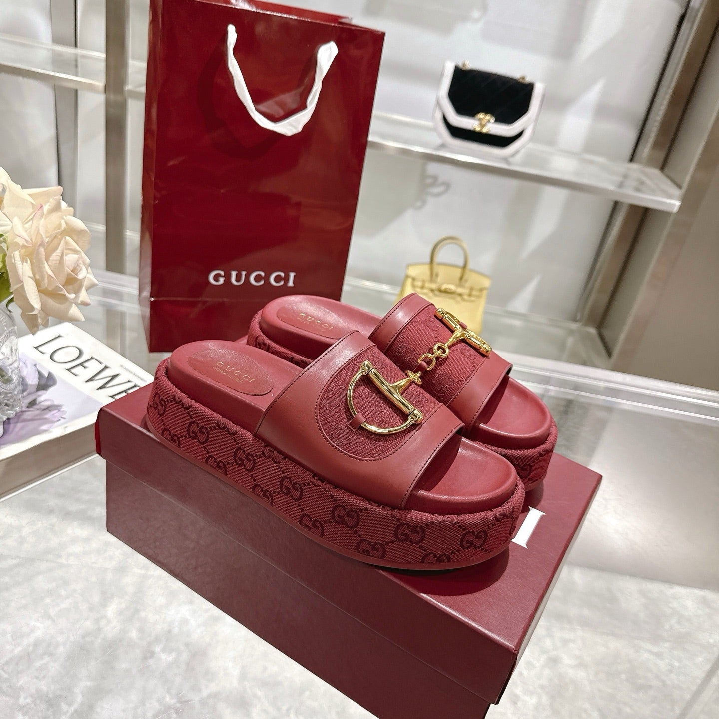 Gucci Platform Slide