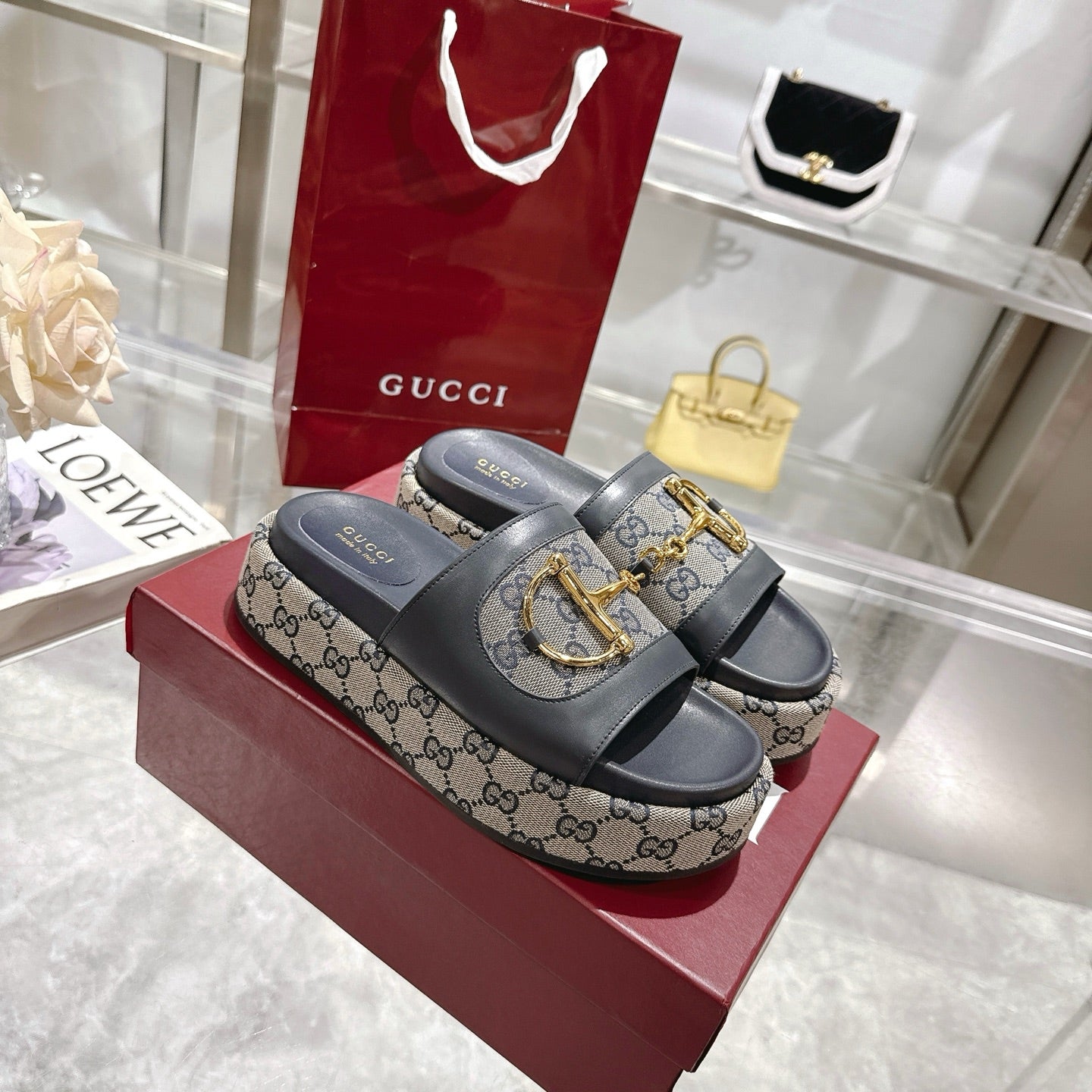 Gucci Platform Slide