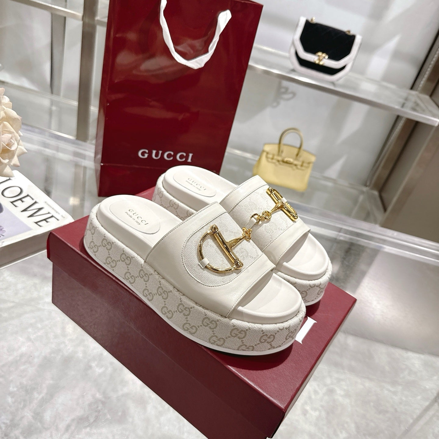 Gucci Platform Slide