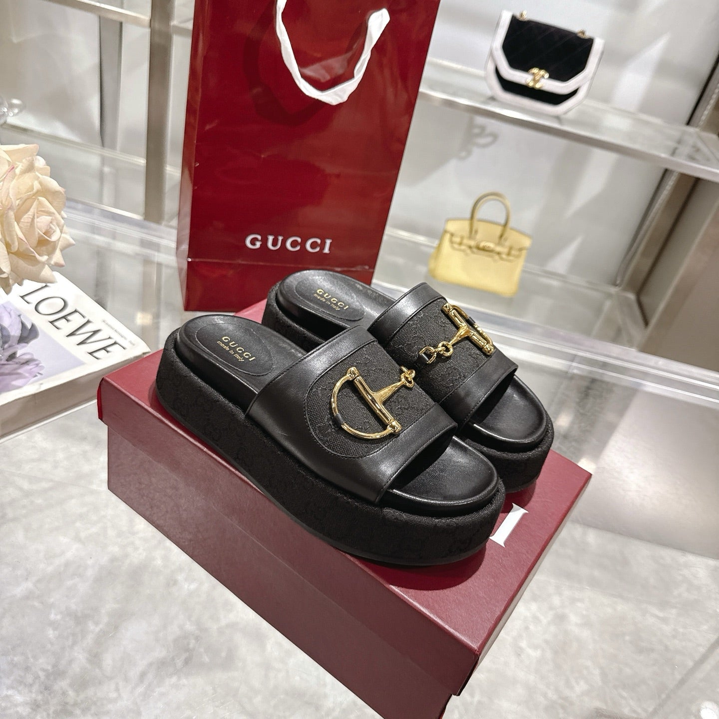 Gucci Platform Slide