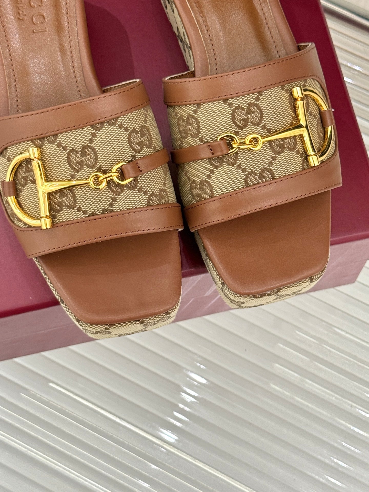 Gucci Wedge Sandals
