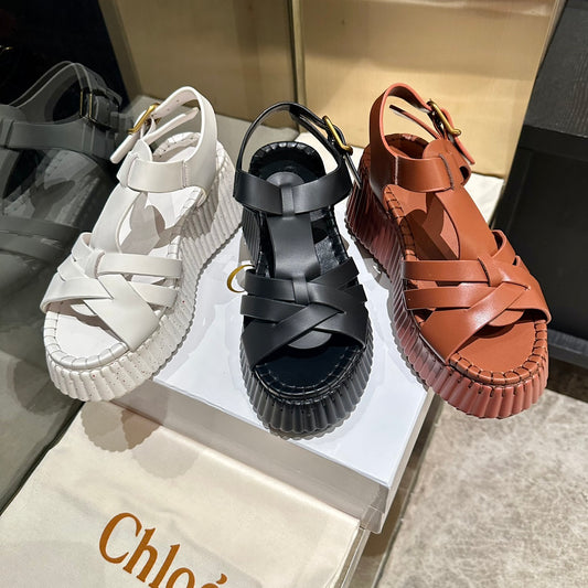 Chloe Wedge Sandals
