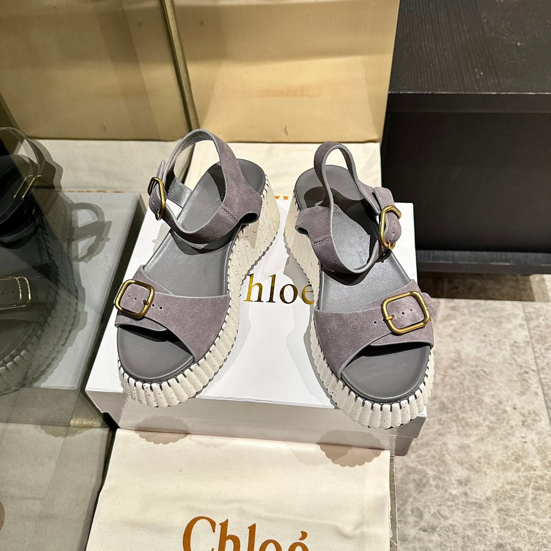 Chloe Wedge Sandals