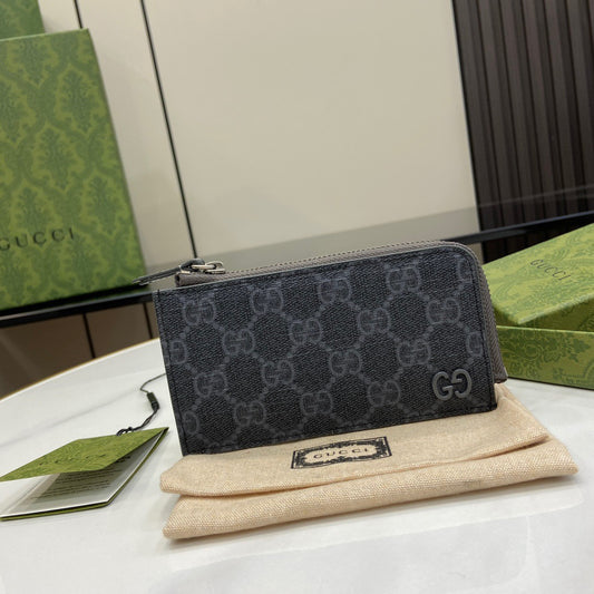 Gucci GG zip card case