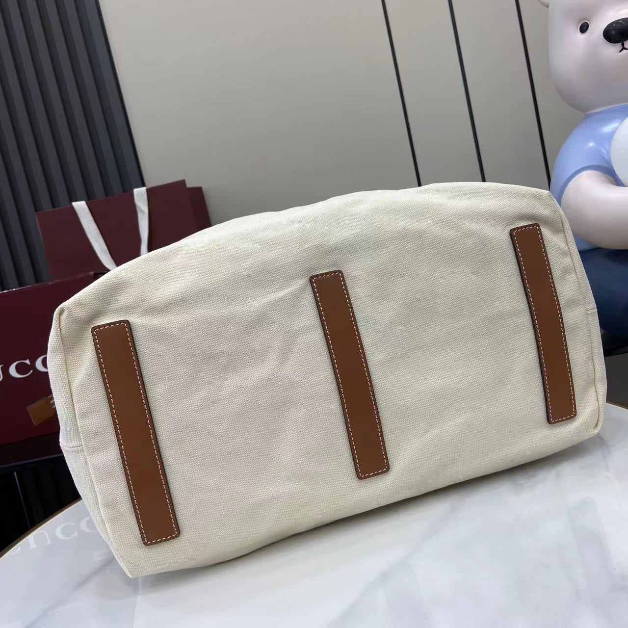 Gucci Printed canvas large tote bag