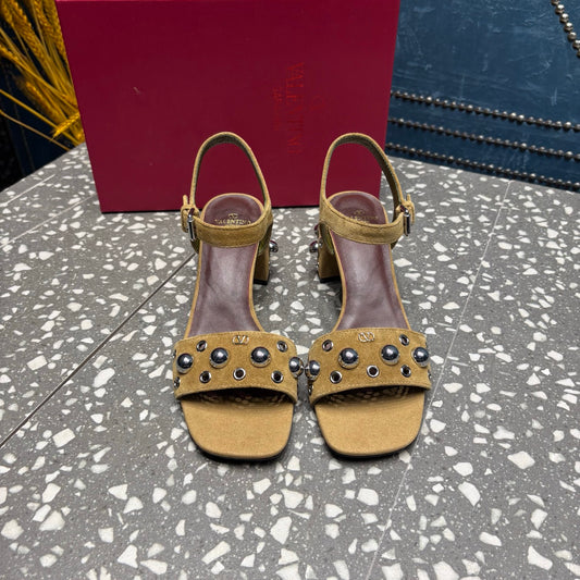 Valentino Suede heels sandals