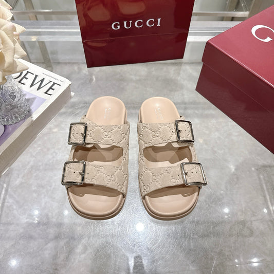 Gucci Suede Slippers
