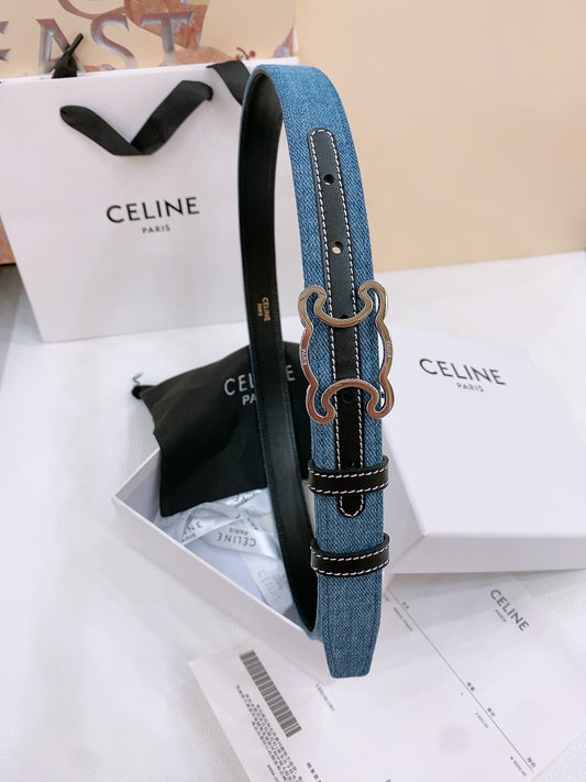 Celine Denim Belt