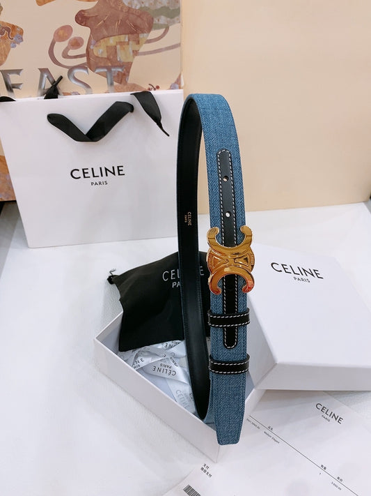 Celine Denim Belt