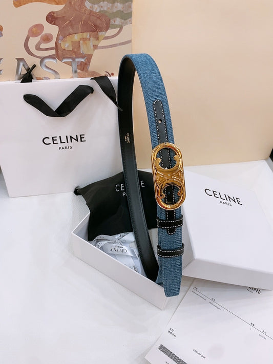 Celine Denim Belt