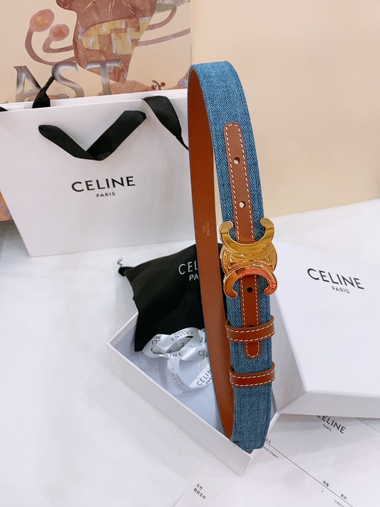 Celine Denim belt