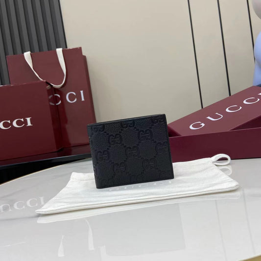 Gucci Imprint bi-fold wallet