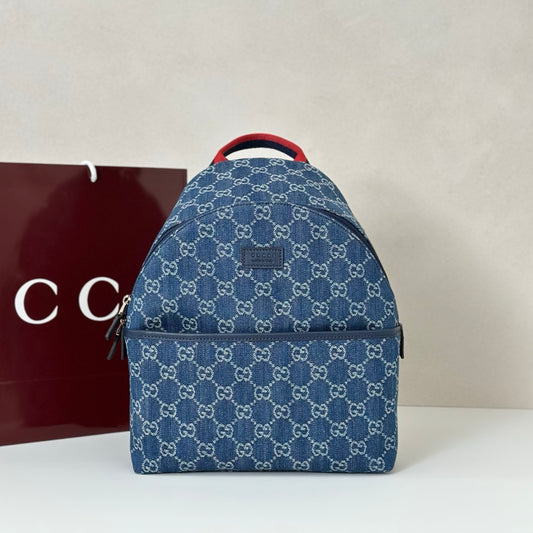 Gucci Denim Children's GG backpack