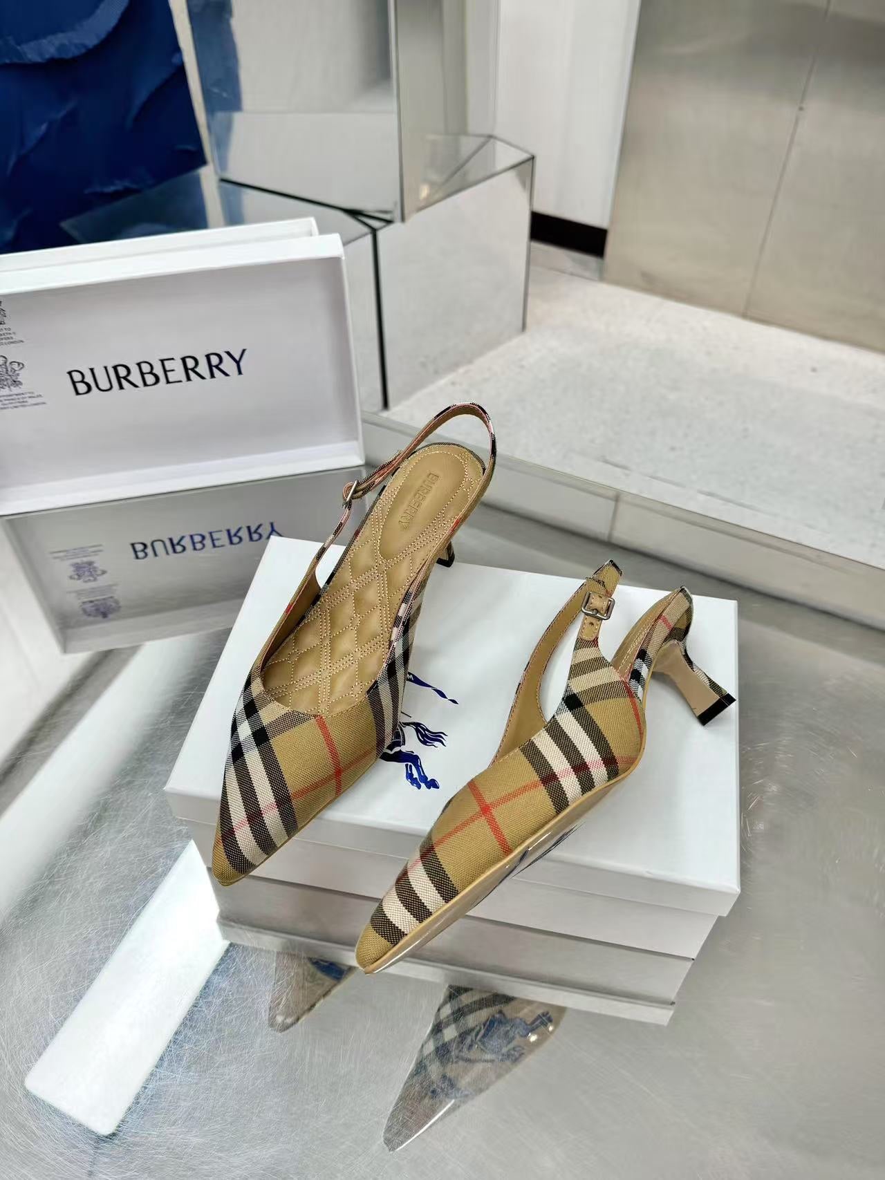 Burberry Sandal Heels