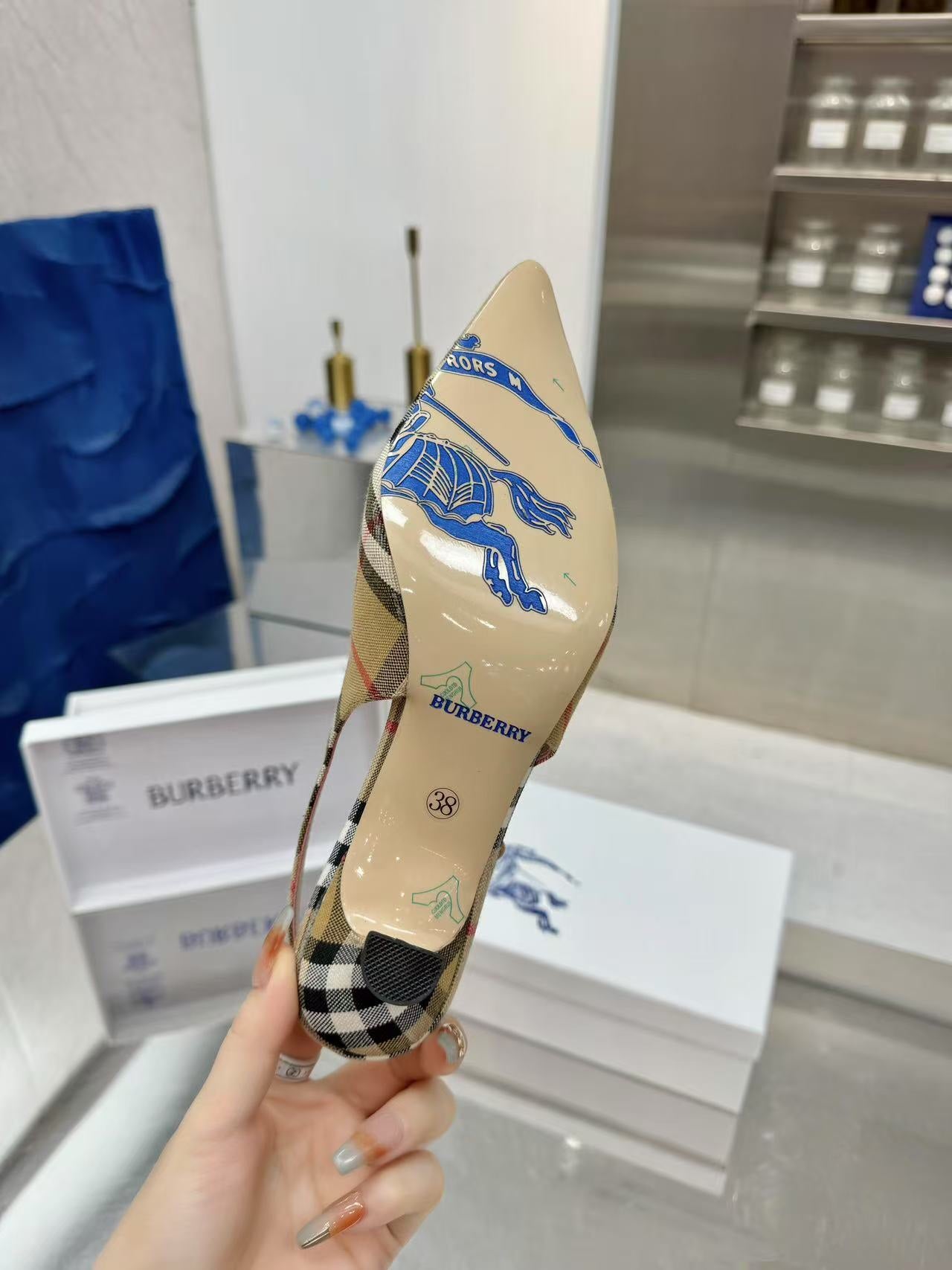 Burberry Sandal Heels
