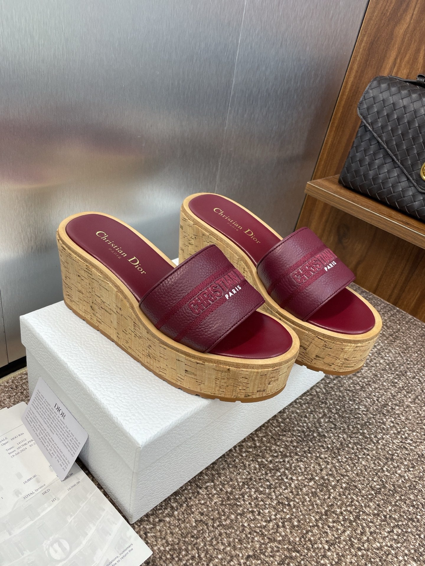 Dior Wedge Sandal
