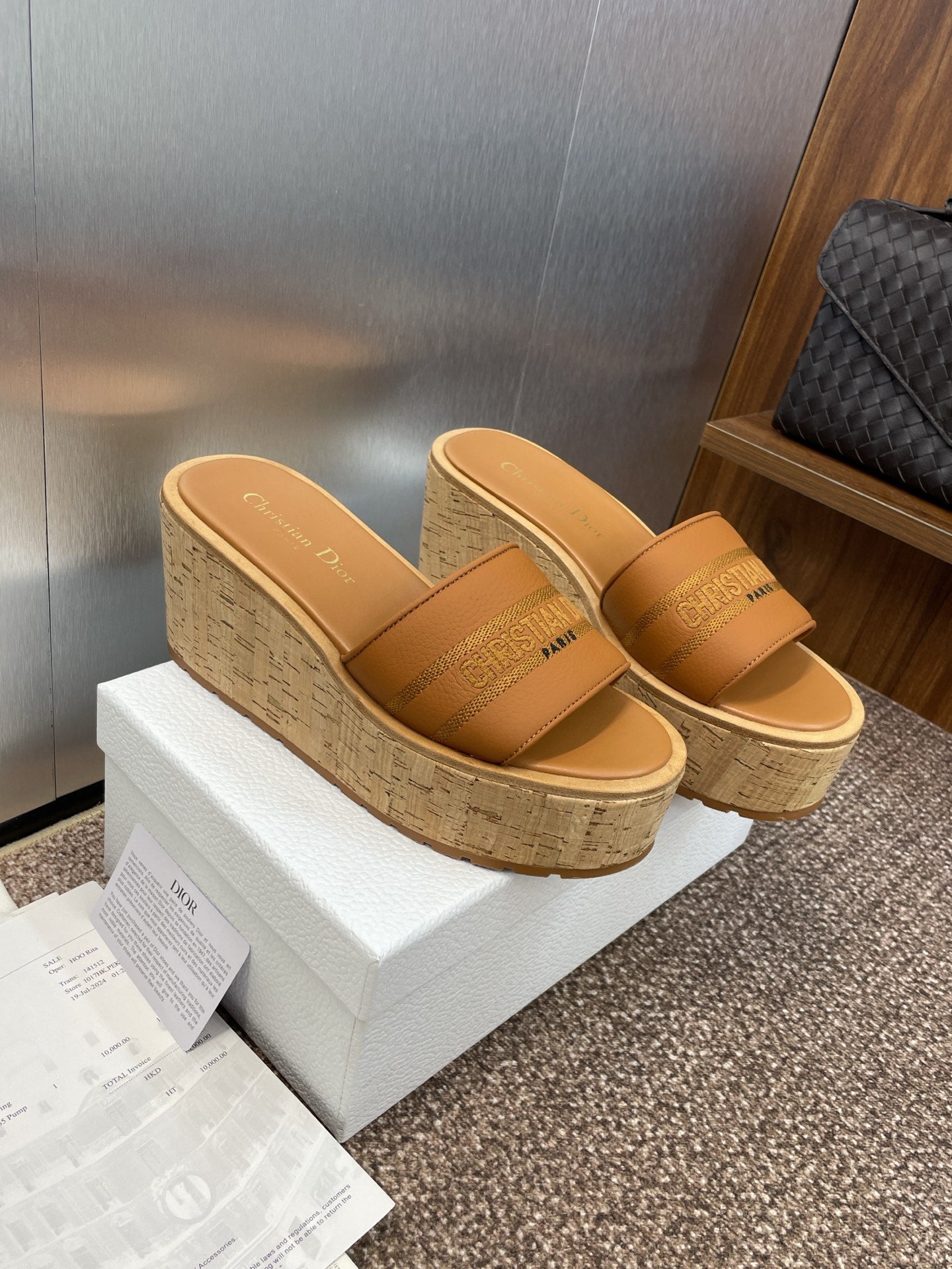 Dior Wedge Sandal