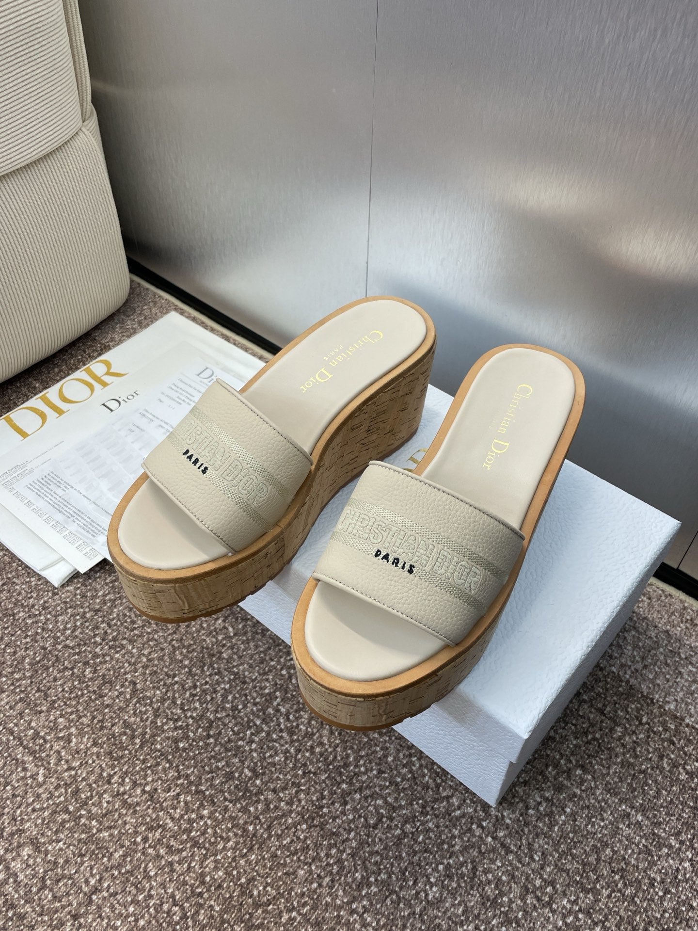 Dior Wedge Sandal