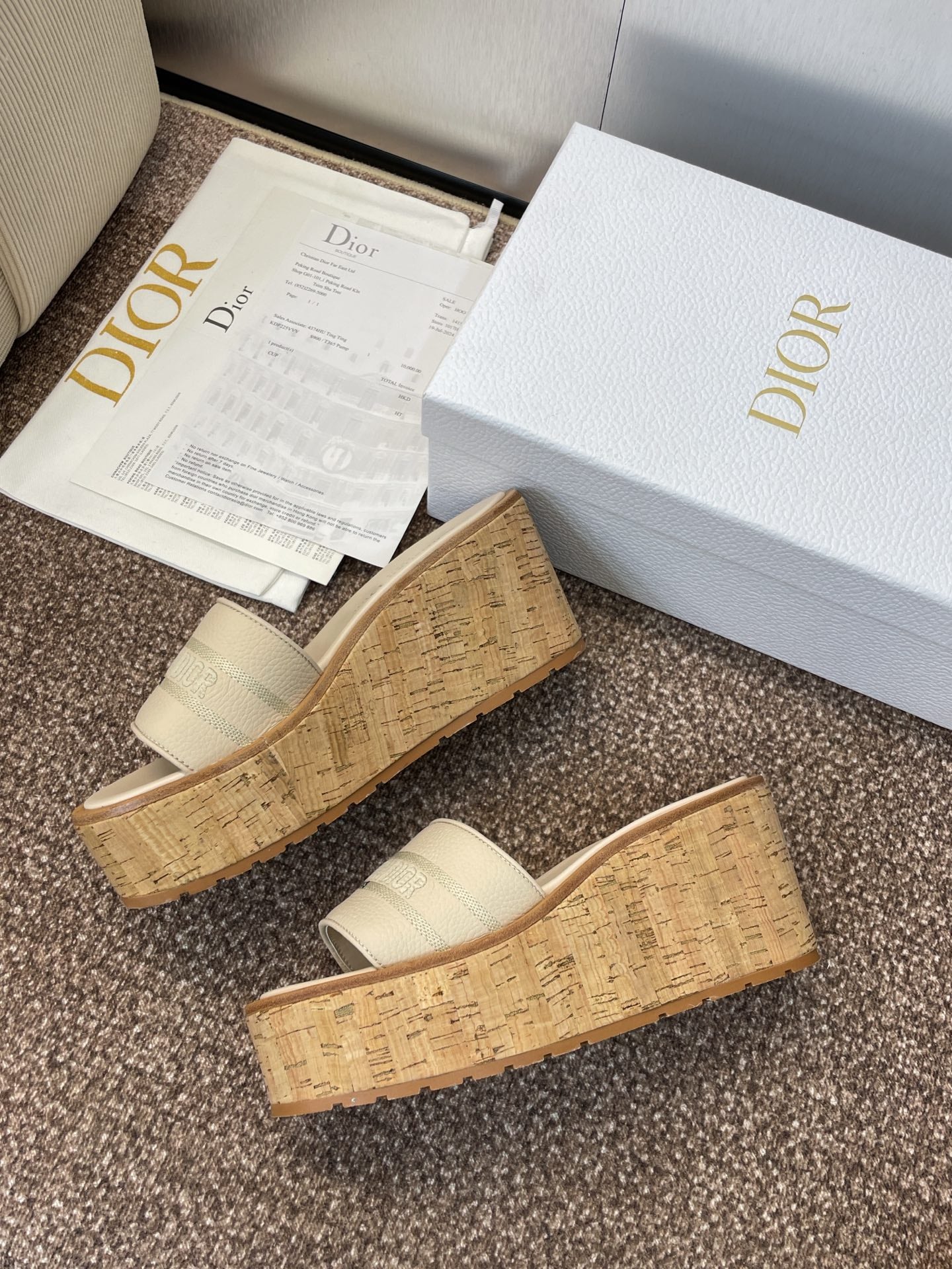Dior Wedge Sandal