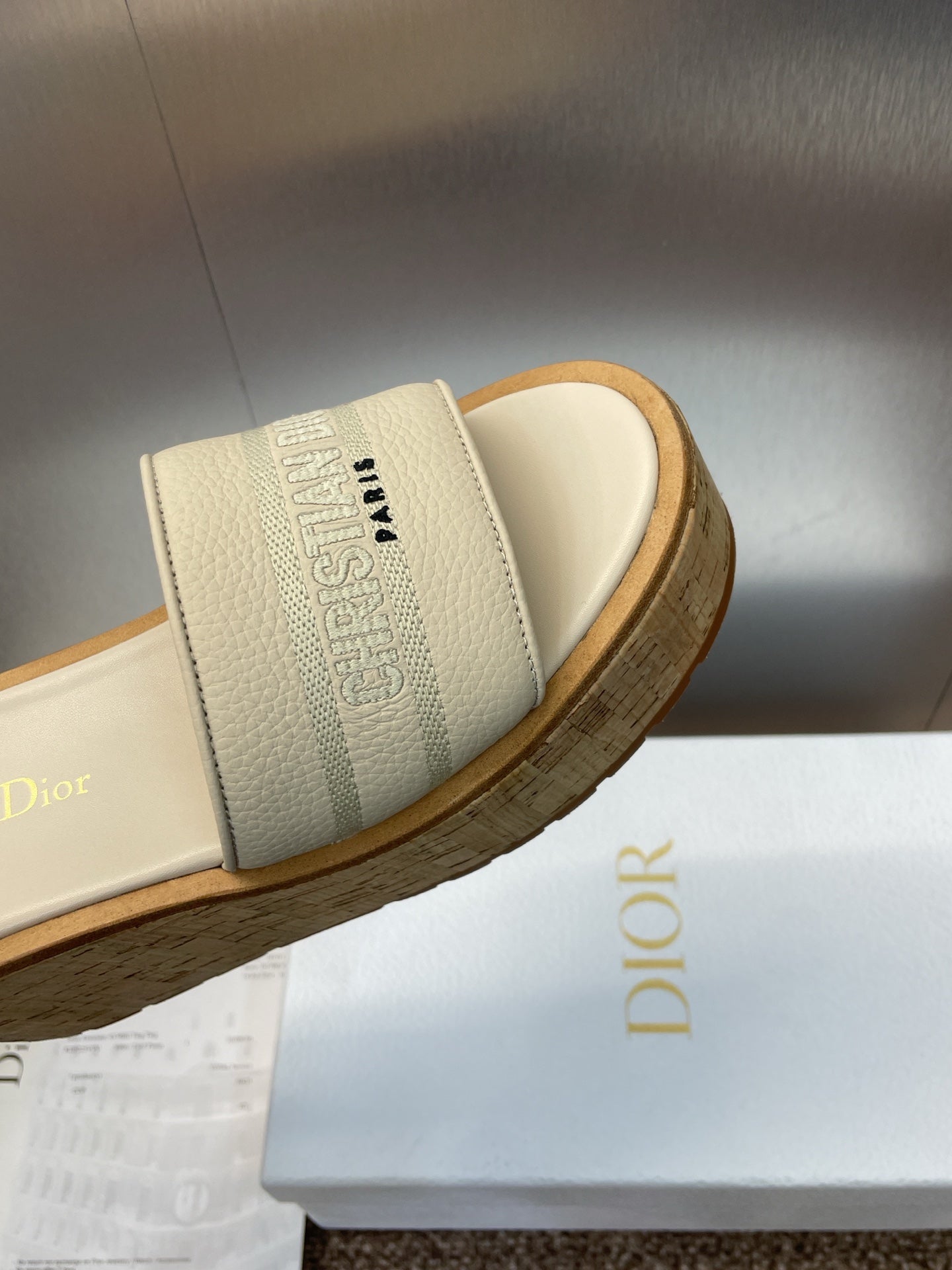Dior Wedge Sandal
