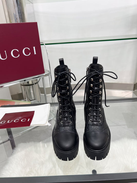 Gucci Leather Boots