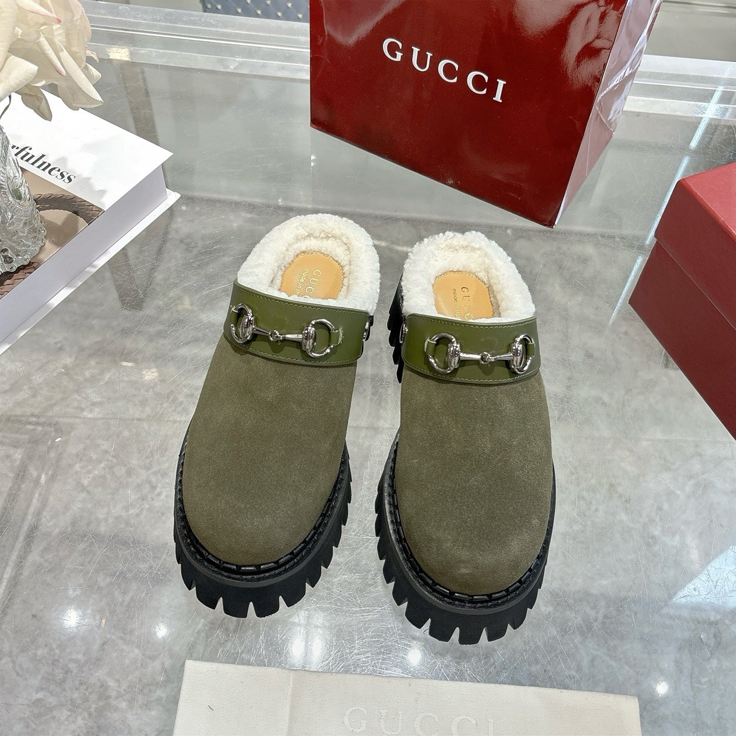 Gucci Horsebit Teddy Mule