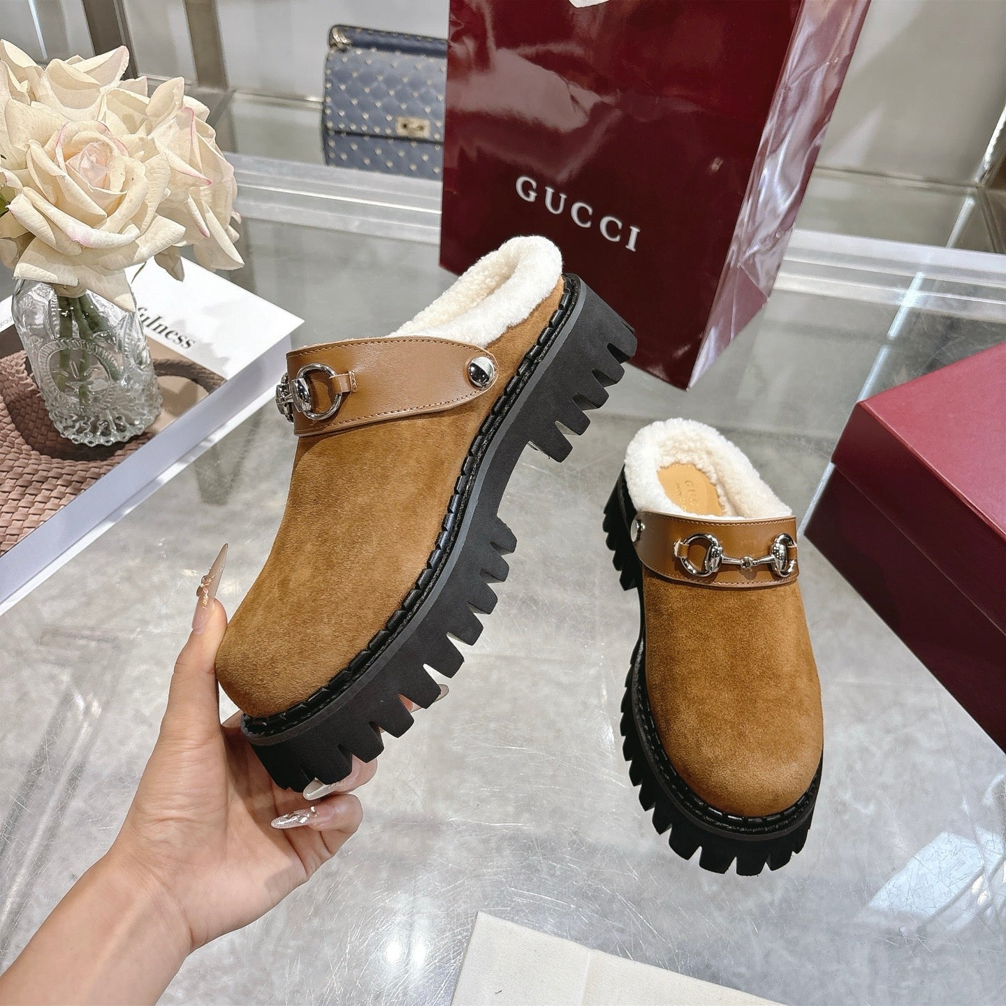 Gucci Horsebit Teddy Mule