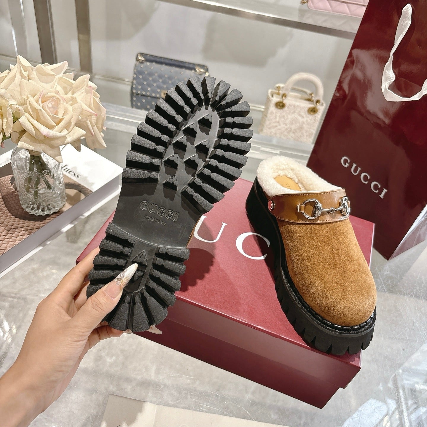 Gucci Horsebit Teddy Mule