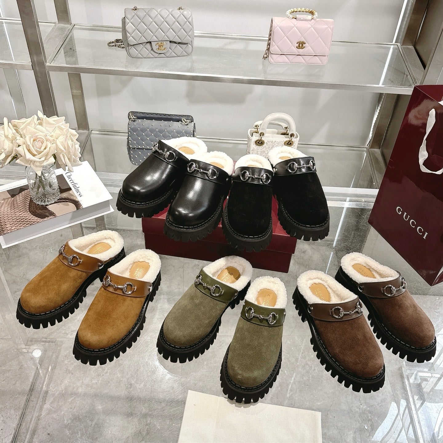 Gucci Horsebit Teddy Mule