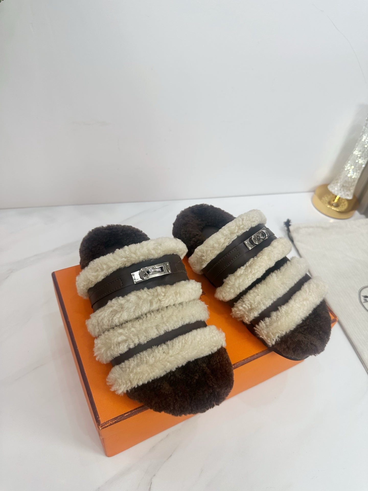 Hermes Slippers