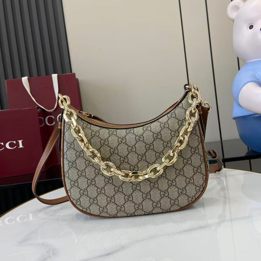Gucci Emblem small shoulder bag