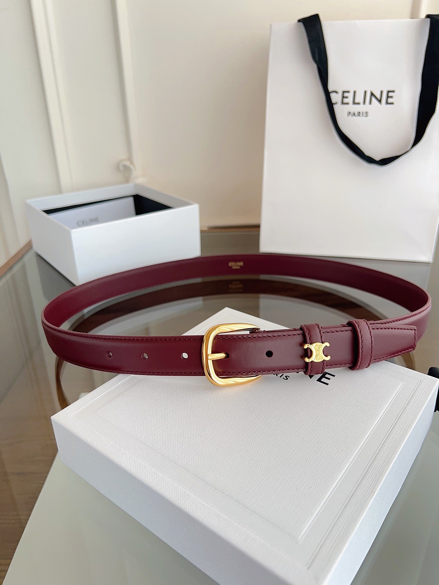 Celine Leather Belt