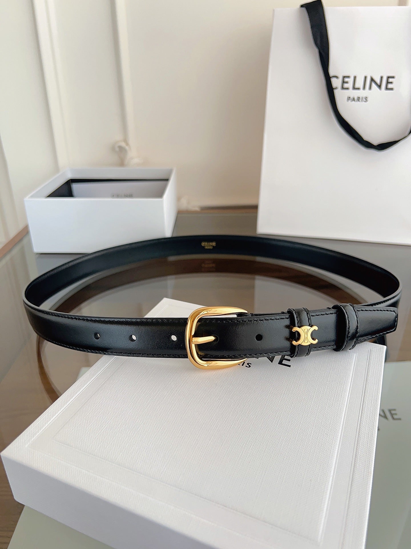 Celine Leather Belt