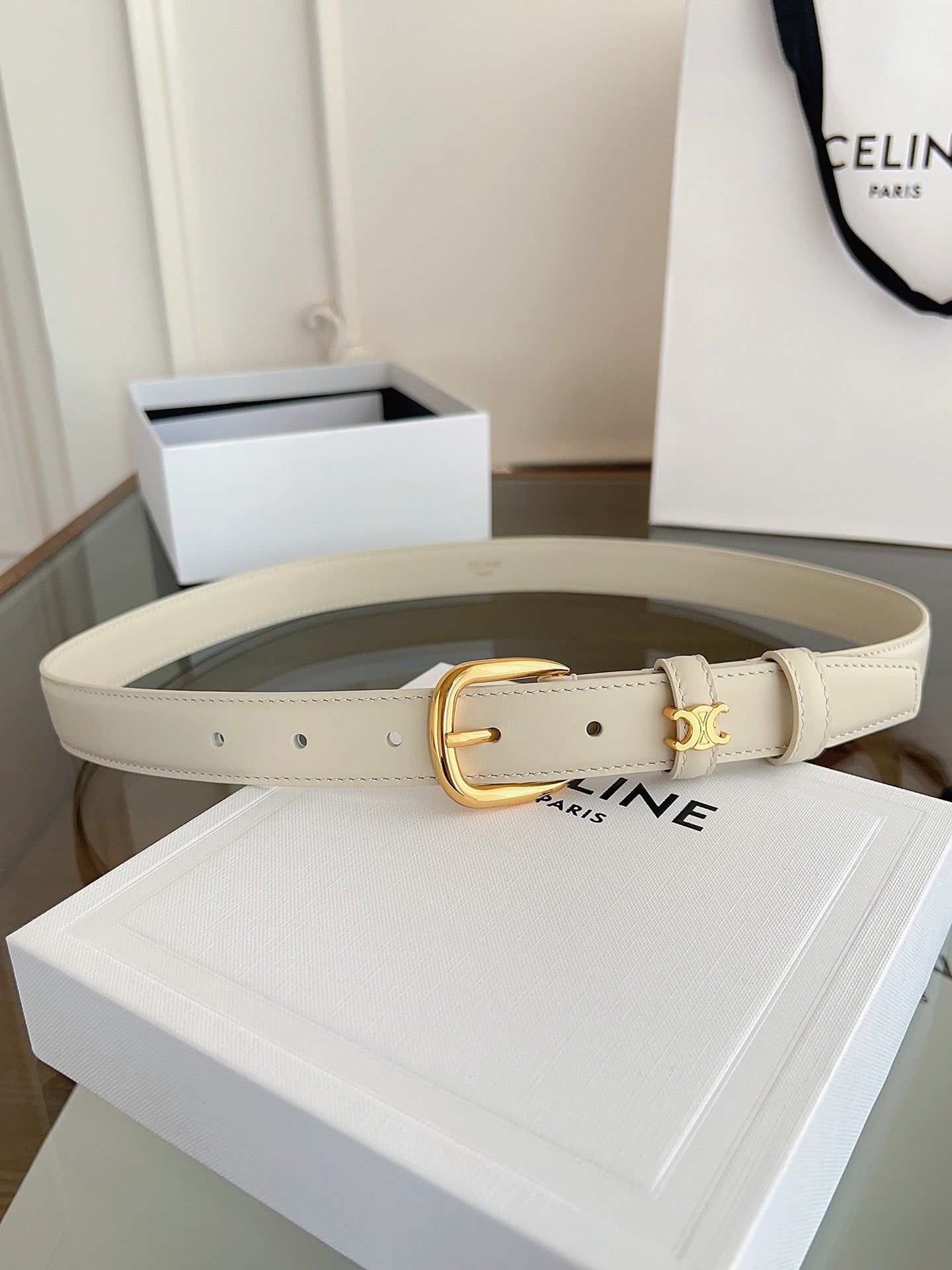 Celine Leather Belt