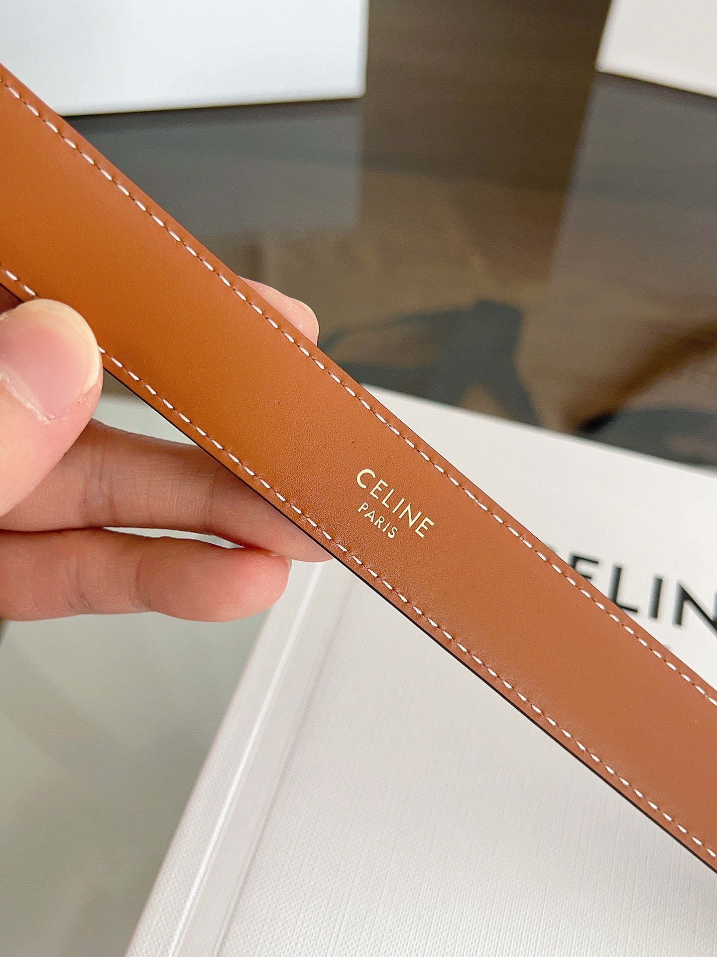 Celine Leather Belt