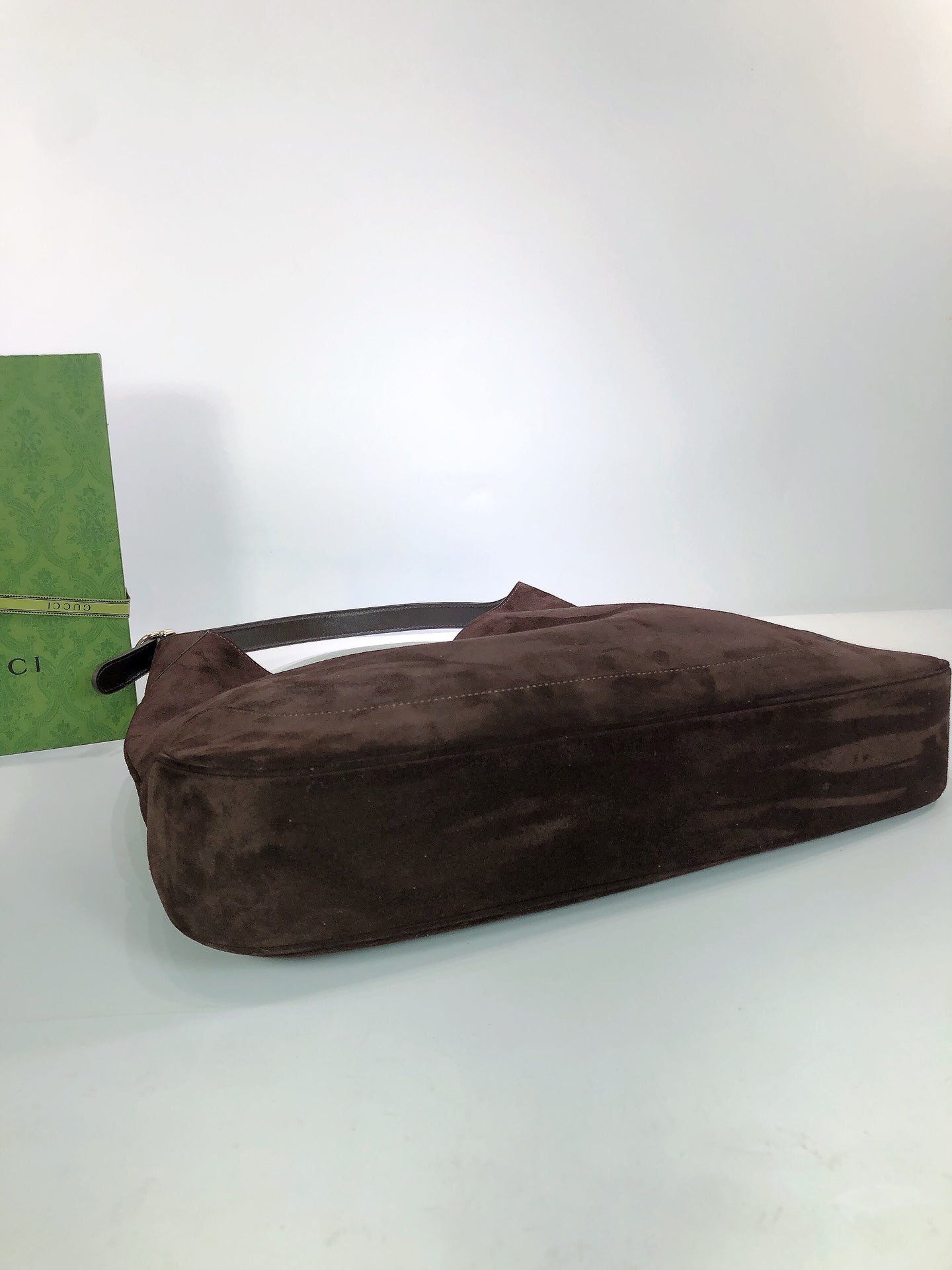 Gucci Jackie Giorno suede shoulder bag