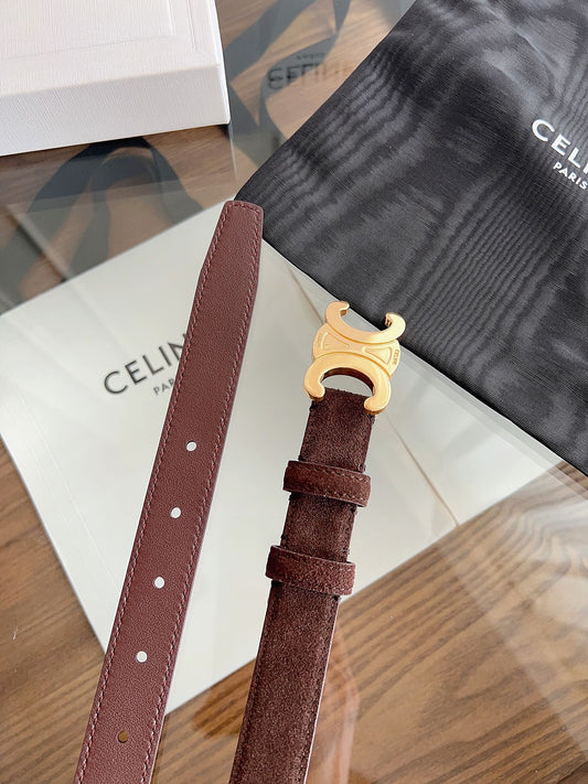 Celine Suede belt