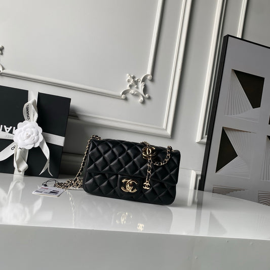 Chanel Lambskin Quilted Small Flap