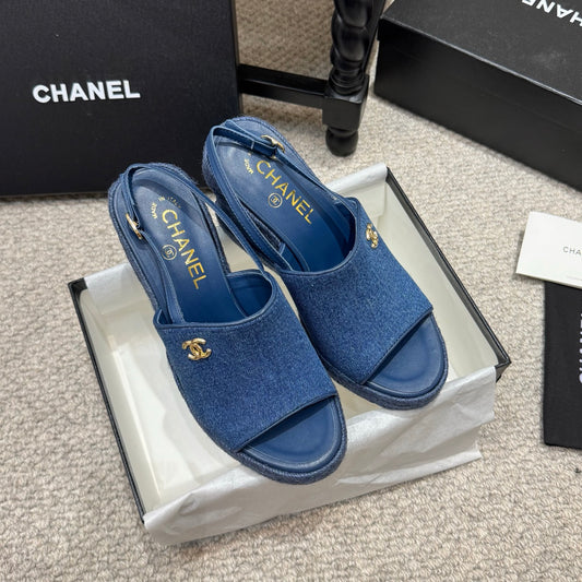 Chanel Wedges