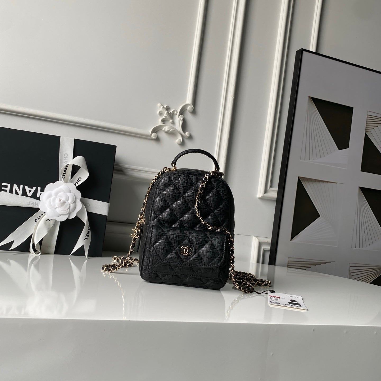 Chanel Mini Caviar Backpack