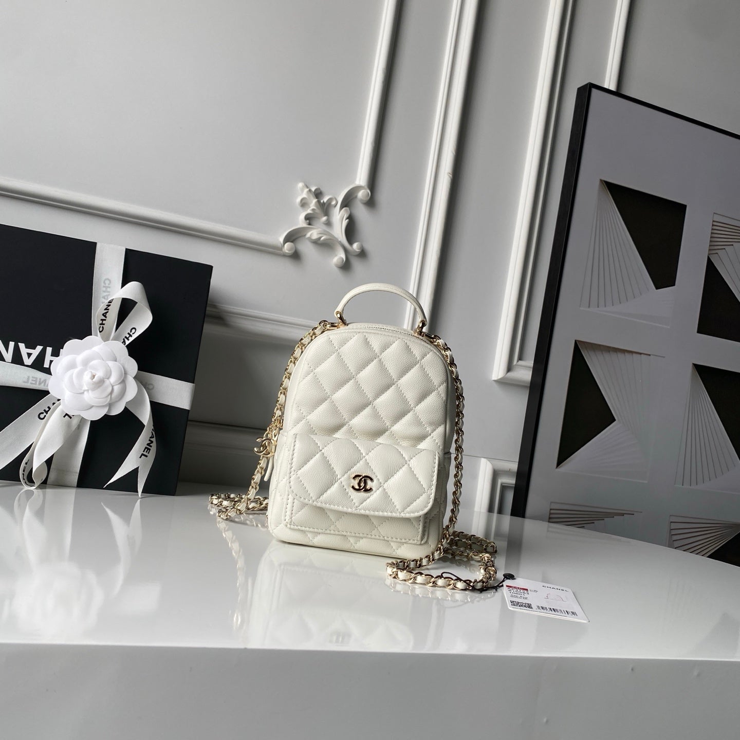 Chanel Mini Caviar Backpack