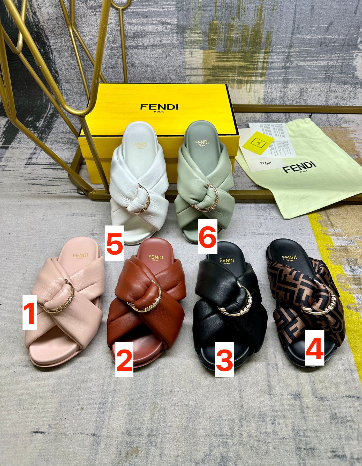 Fendi Slides