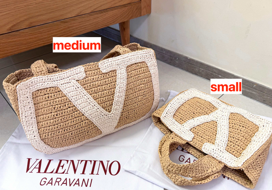 Valentino Garavani Straw Tote Shopper bag