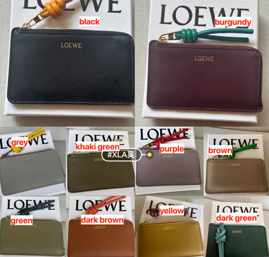 Loewe Knot coin cardholder