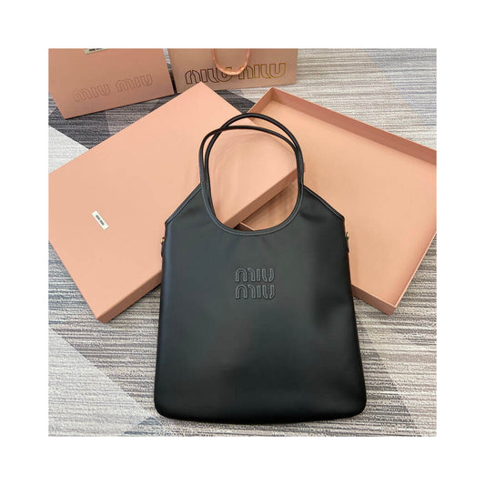 Miu Miu Ivy Leather Tote Bag