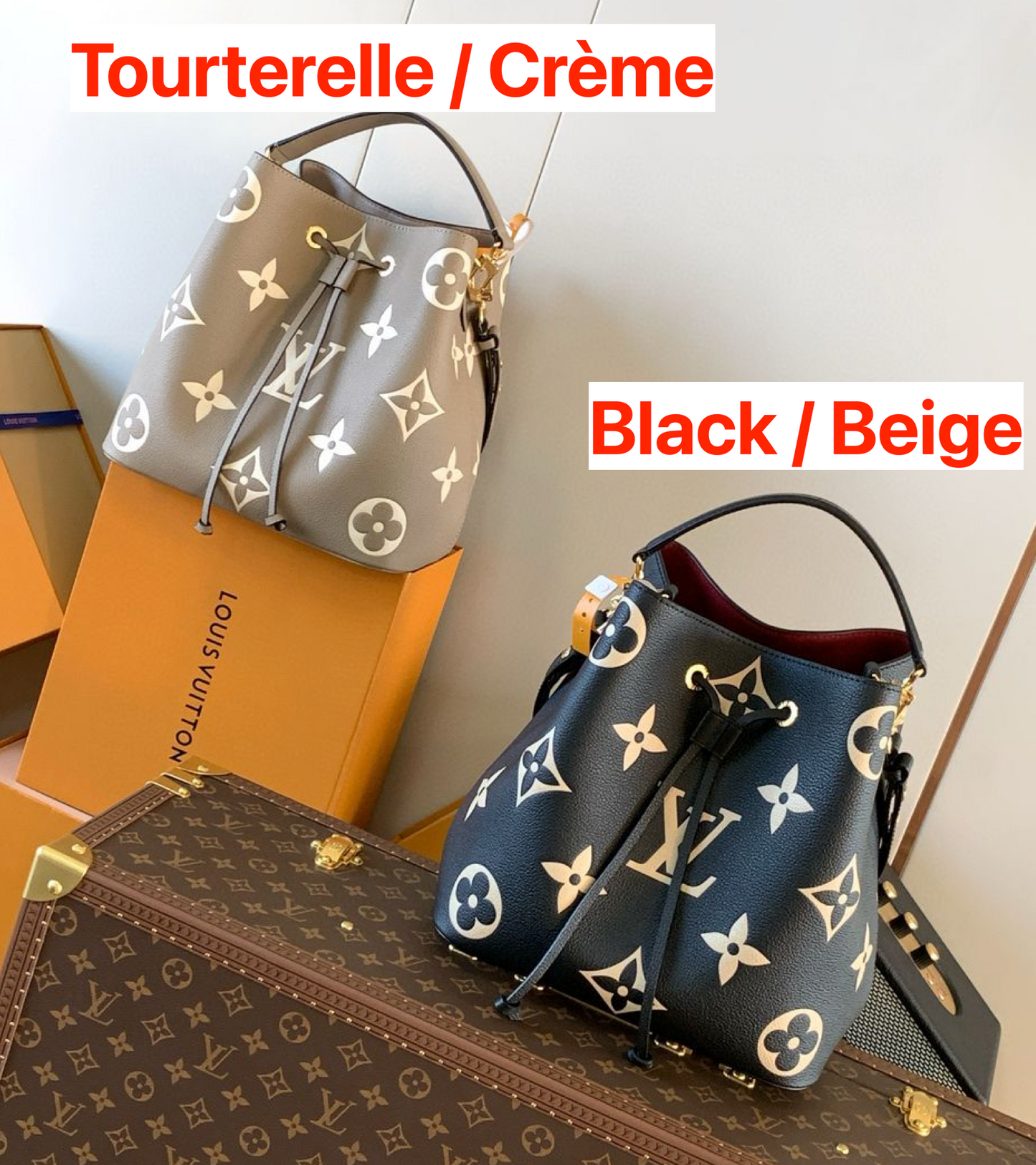 Louis Vuitton NeoNoe MM Bicolor Empreinte
