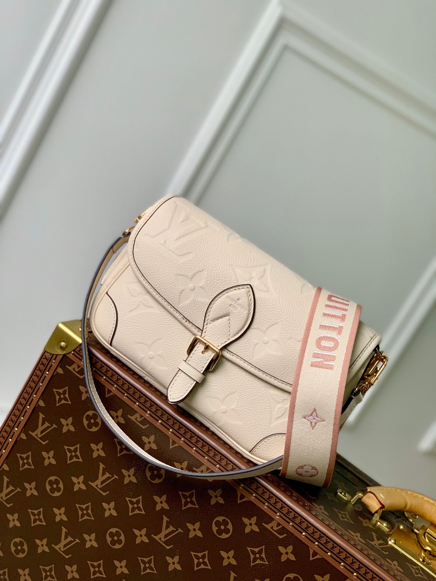 Louis Vuitton Diane Empreinte leather